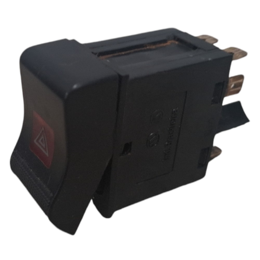 Botão Interruptor Pisca Alerta Santana 91 92 93 94 95 96 97 Preto 2