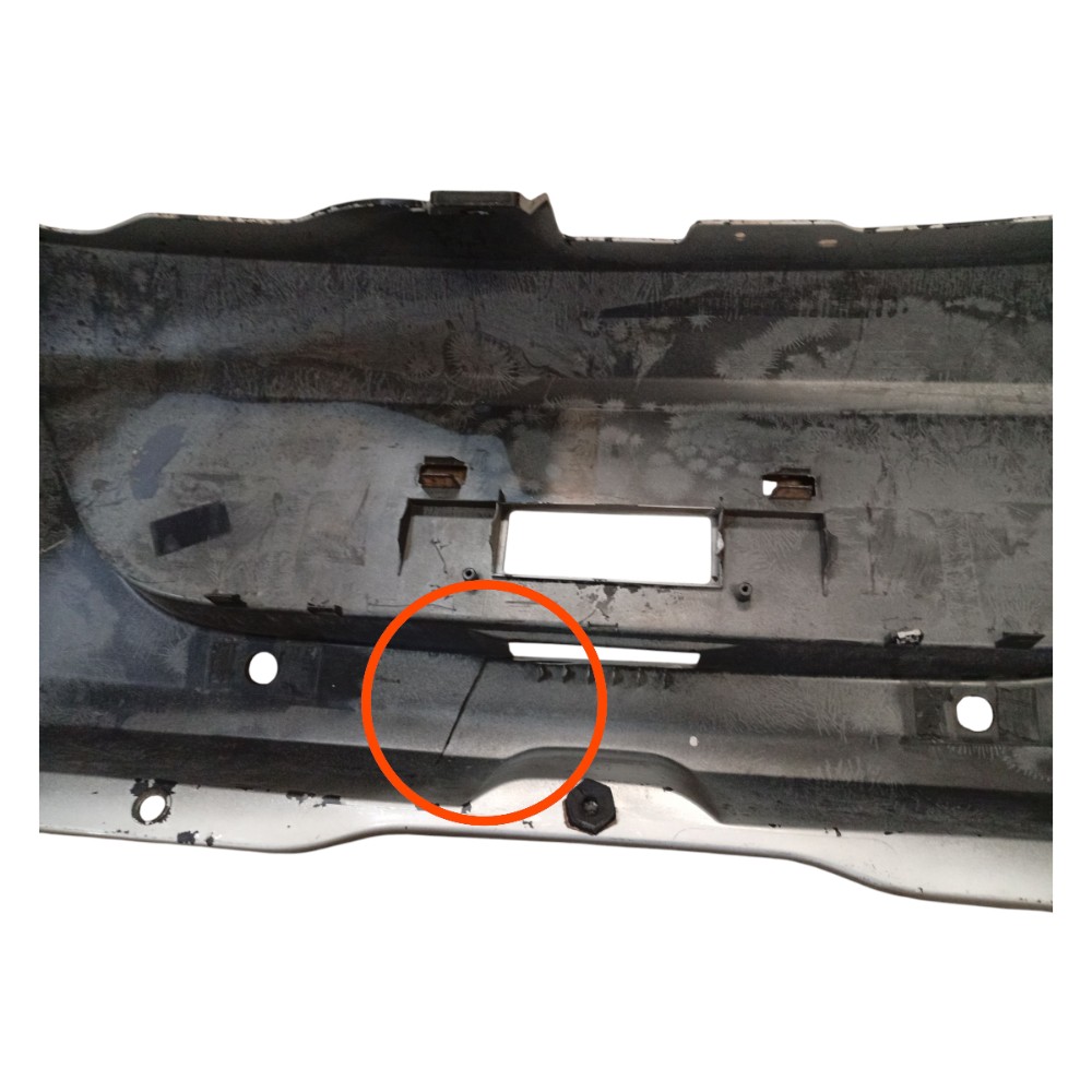 Parachoque Traseiro Sandero 2014 2017 2018 2019 2021 Detalhe 3