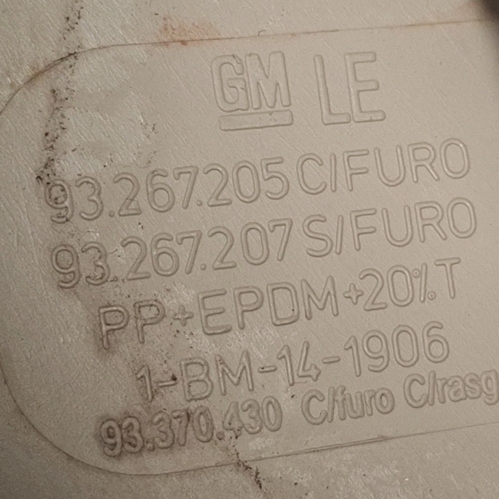 Acabamento Coluna Traseira Esquerda Astra Sedan 2003 A 2011 5