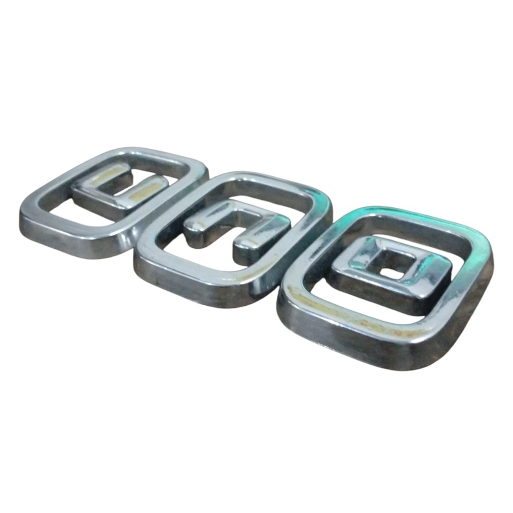 Emblema Traseiro Uno Vivace 2010 2012 2014 2016 2018 – Prata 4