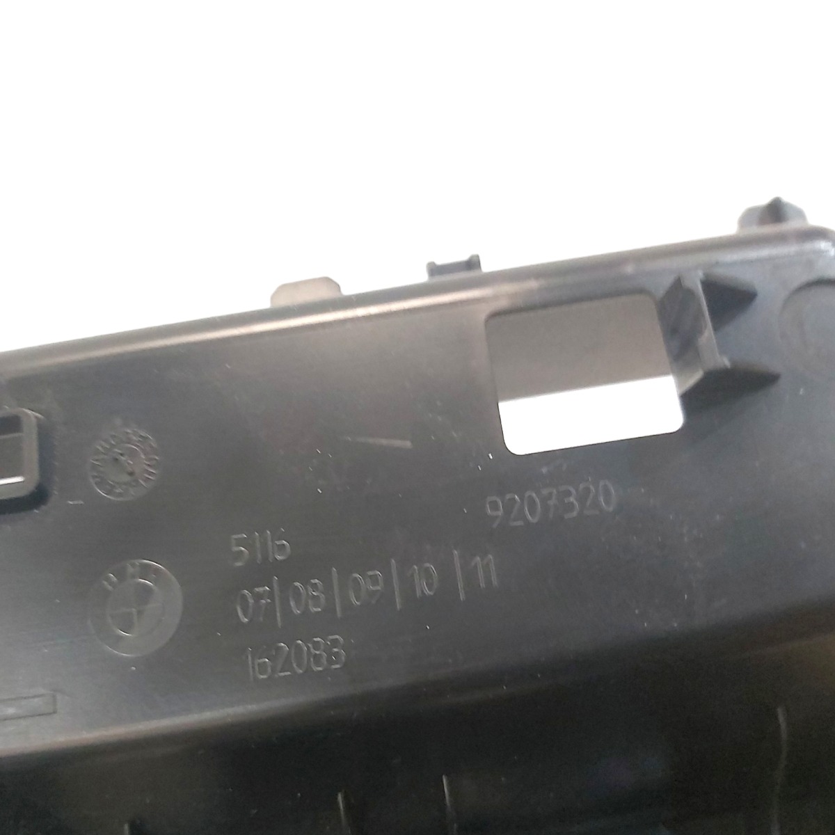 Acabamento Porta Copo Console Bmw 116 118 120 125 F20 2015 Preto 5