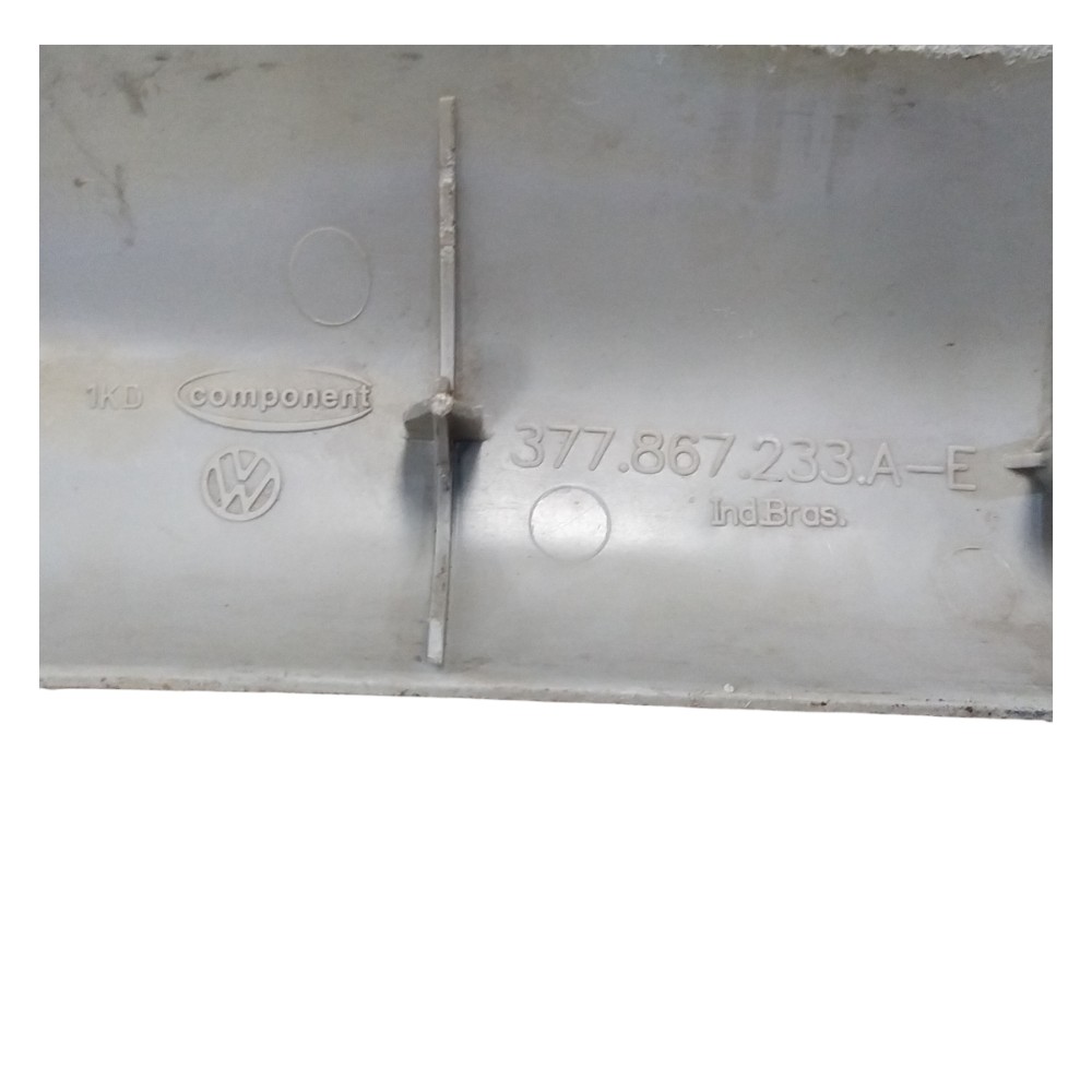 Moldura Coluna Parabrisa Esquerdo Vw Gol Saveiro G2 Detalhe Branco 8