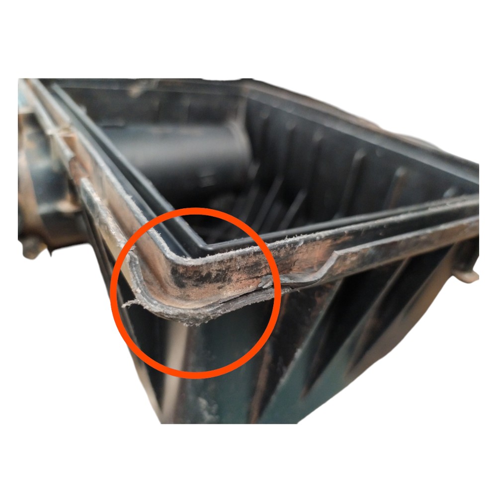 Tampa Filtro Ar Ford Courier 96 97 98 99 Original 97mf9600ba 2