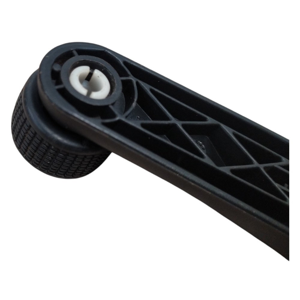 Manivela Abertura Vidro Porta Gol Parati G3 99 2000 A 2005 Preto 3
