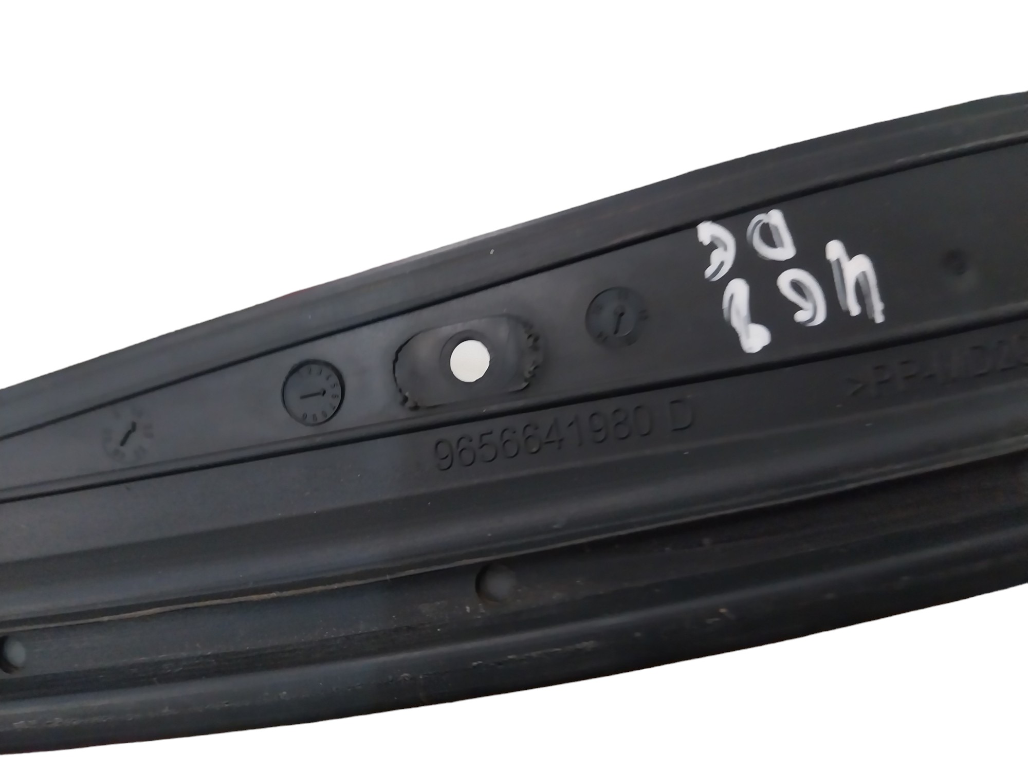 Borracha Acabamento Porta Dianteira Direita Peugeot 308 408 Preto 5