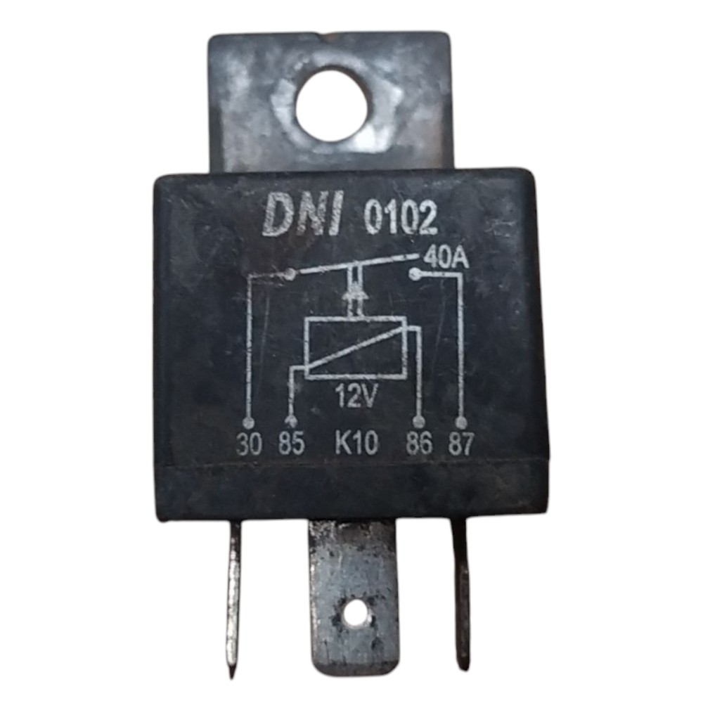 Relé Auxiliar Universal 12v 40a Dni 0102 4t 1
