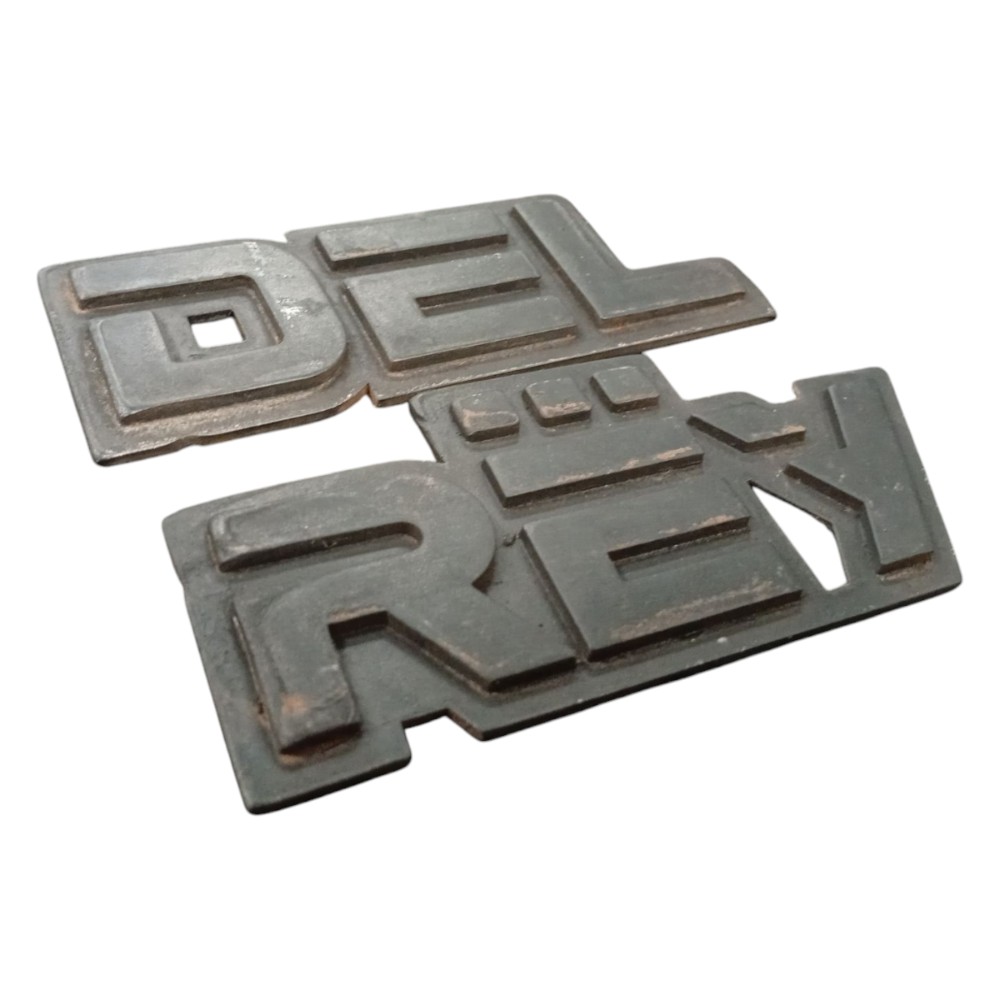 Emblema Letreiro Ford Del Rey 85 86 87 88 89 90 91 Original 4