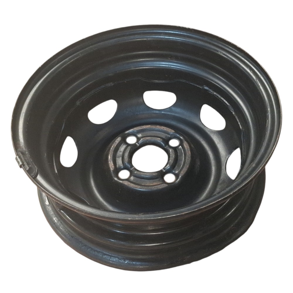 Roda Ferro Aro 13 4 Furos Onix Celta Corsa 93260709 Original Preto 5