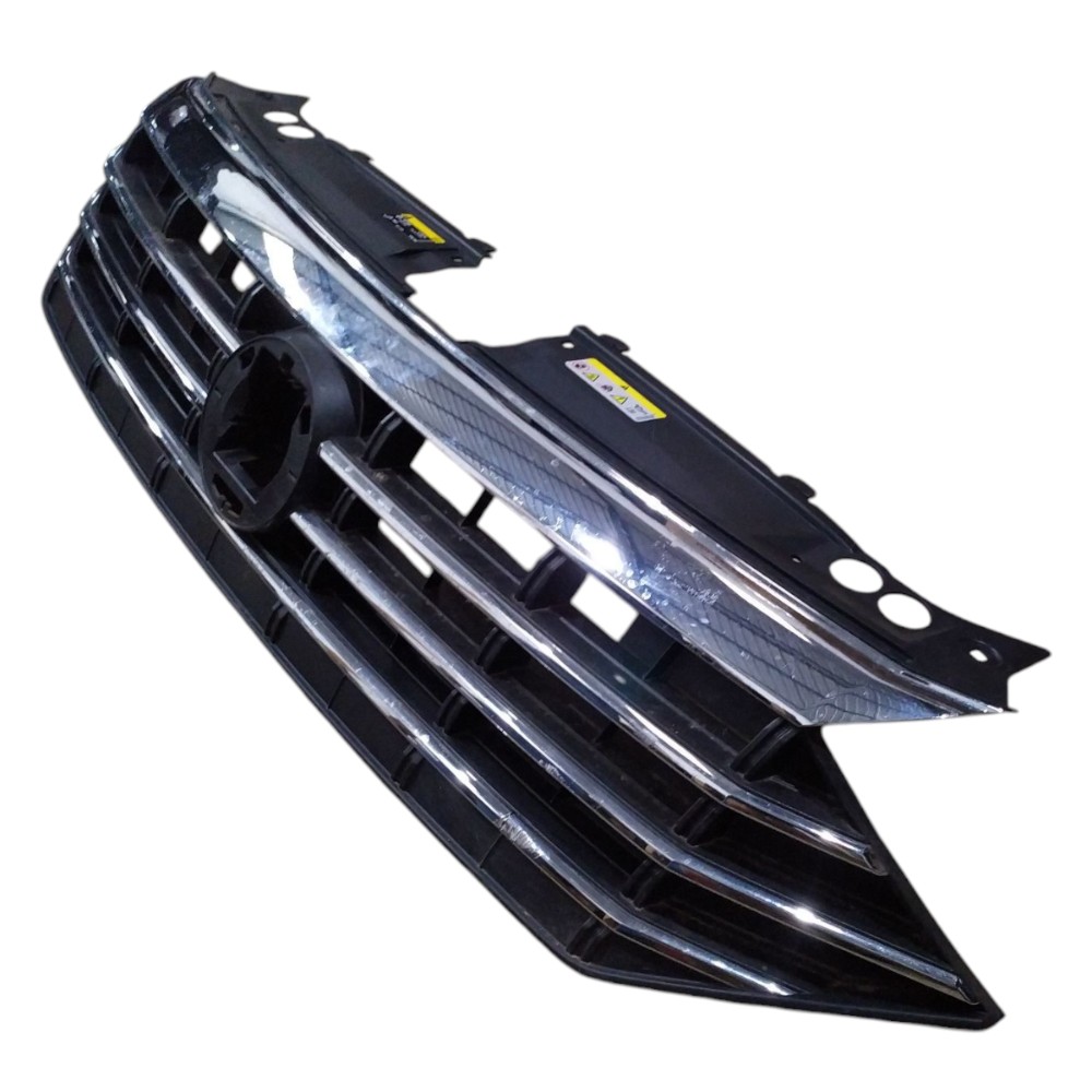 Grade Frontal Radiador Jetta 2018 2019 2020 Original Detalhe Preto 8