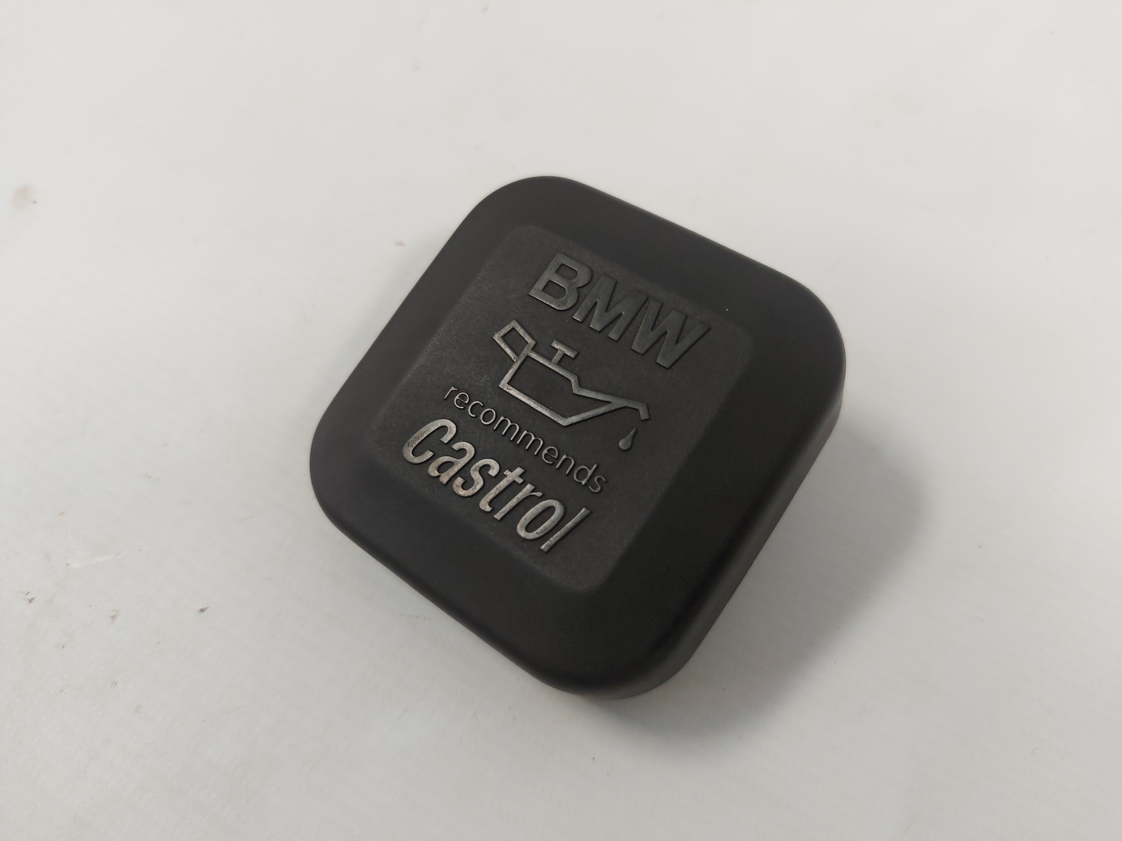 Tampa De Óleo Original Bmw E36 E46 3.0 M54 Castrol Preto 1