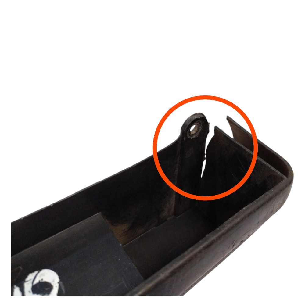 Puxador Apoio Braço Porta Dian Esquerdo Uno 98 2000 A 2010 Preto 2