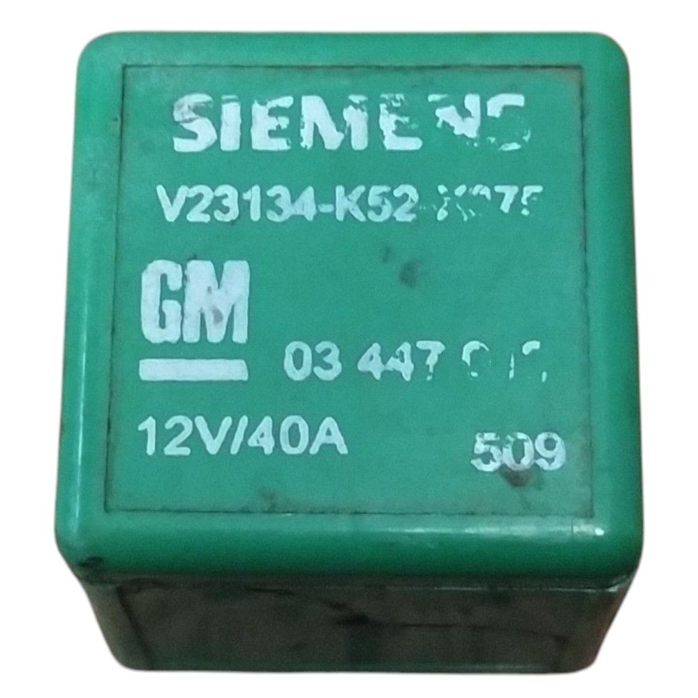 Relé Auxiliar 12v 40a Astra Vectra Monza Corsa 03447012 1