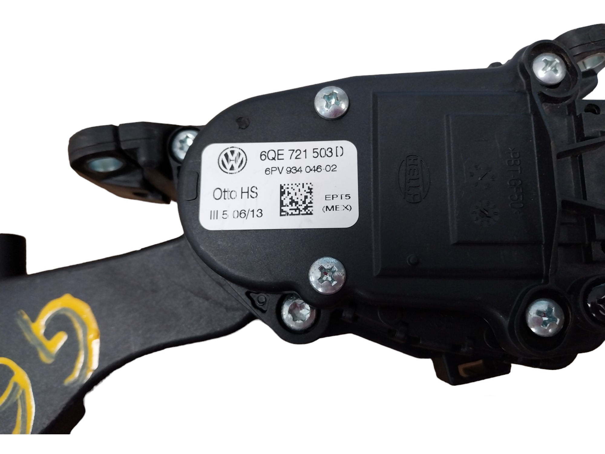 Pedal Acelerador Eletrônico Fox Gol Voyage G5 G6 2008 A 2016 7