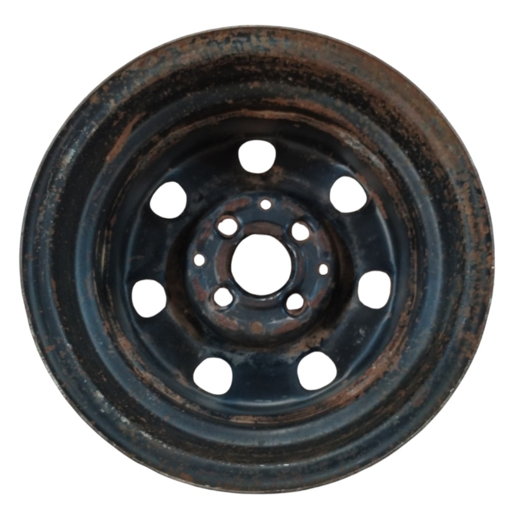 Roda Ferro Aro 13 4 Furações Gol Bola G2 94 95 95 97 98 99 4