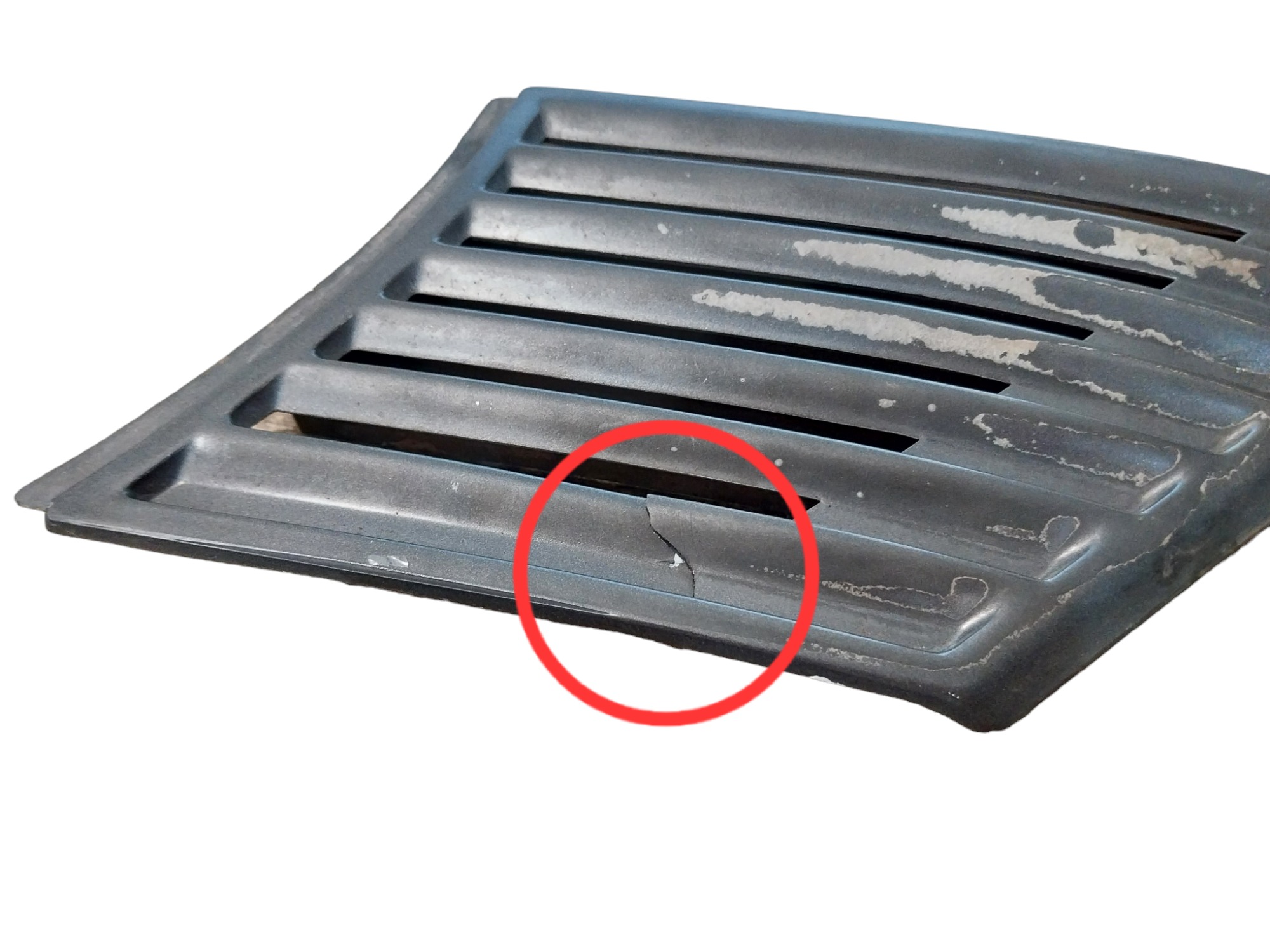 Grade Ventilação Coluna Direita Monza 91 92 A 96 Detalhe 2