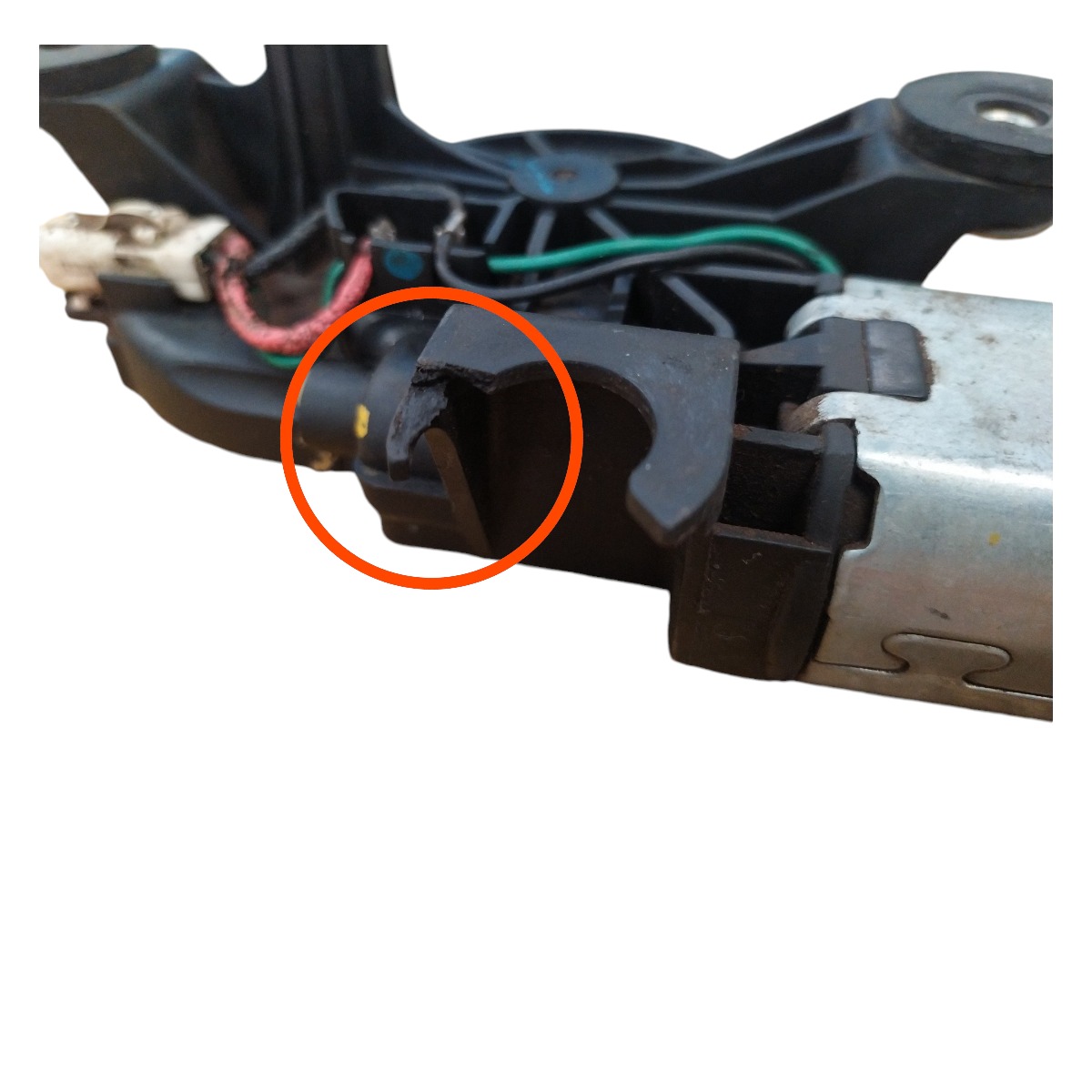 Motor Limpador Parabrisa Traseiro Uno Fire 2004 2016 Detalhe 2