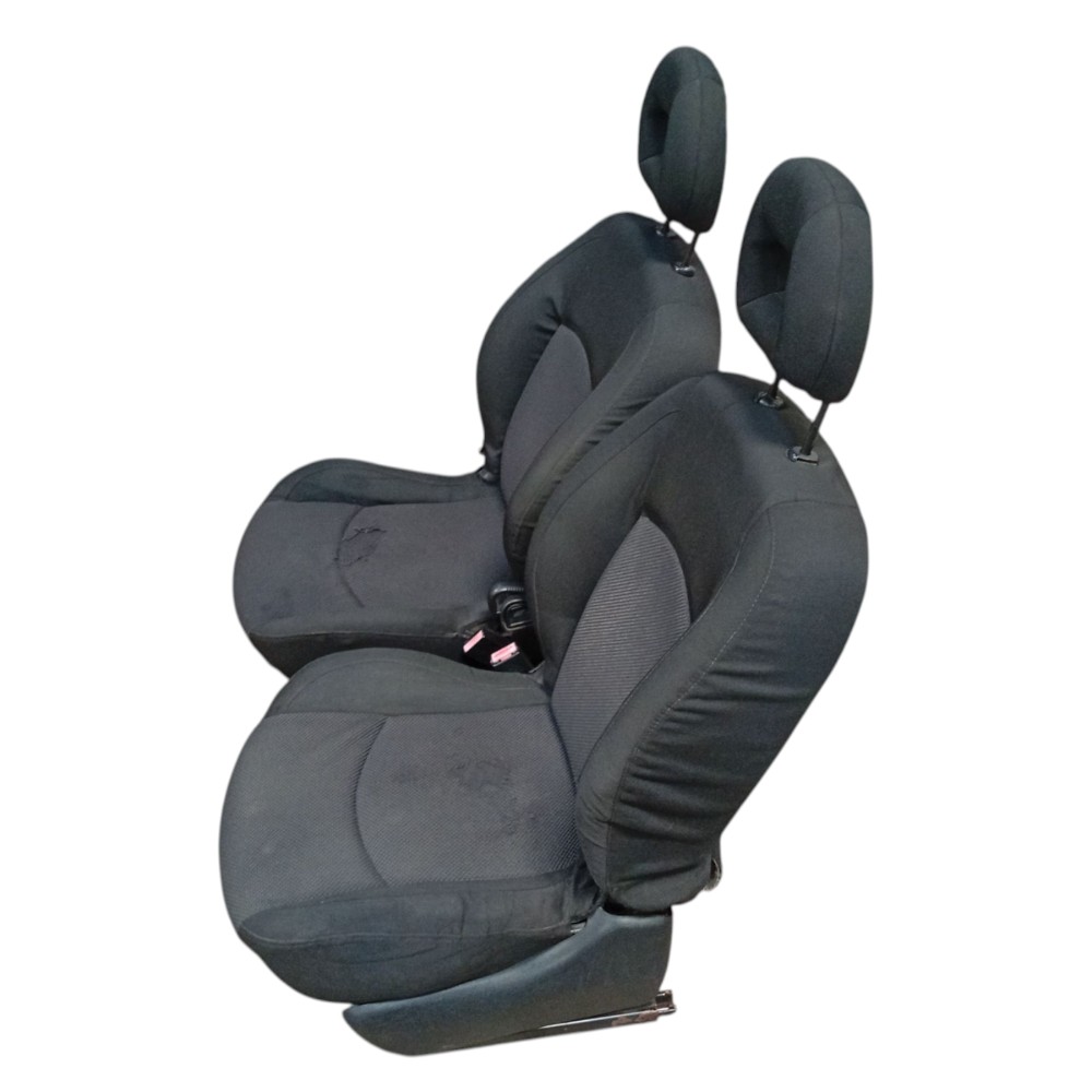 Jogo Banco Completo Peugeot 206 207 2001 2002 2003 2004 2012 Preto 4