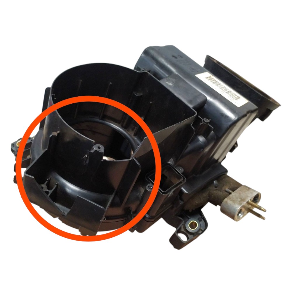 Caixa Ventilador Ar Forçado Xsara Picasso 2001 2010 Detalhe 3