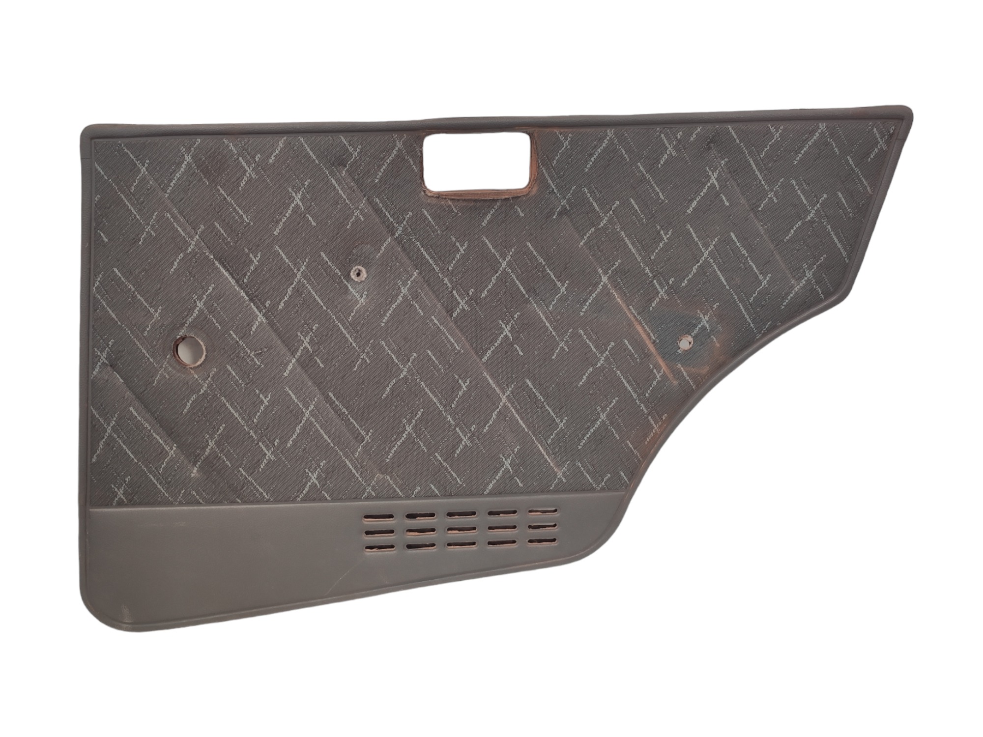 Forro Porta Traseira Direita Fiat Uno Mille Fire 2004 A 2010 Preto