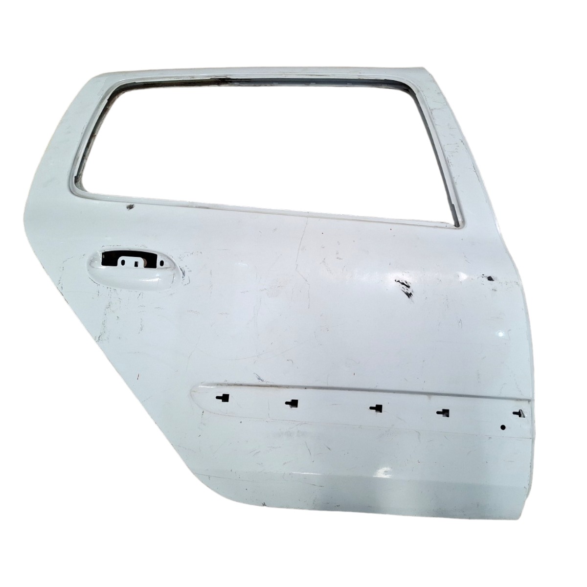 Porta Traseira Direita Clio 2001 2002 2003 2004 2005 A 2015 Traseira Direito Branco 1