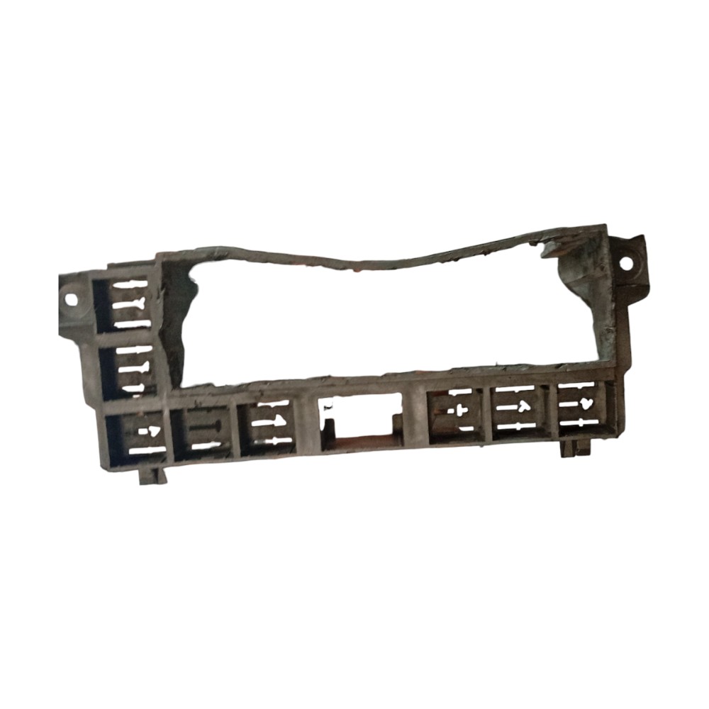 Moldura Central Rádio Botões Vectra 97 98 99 2000 2003 2005 6