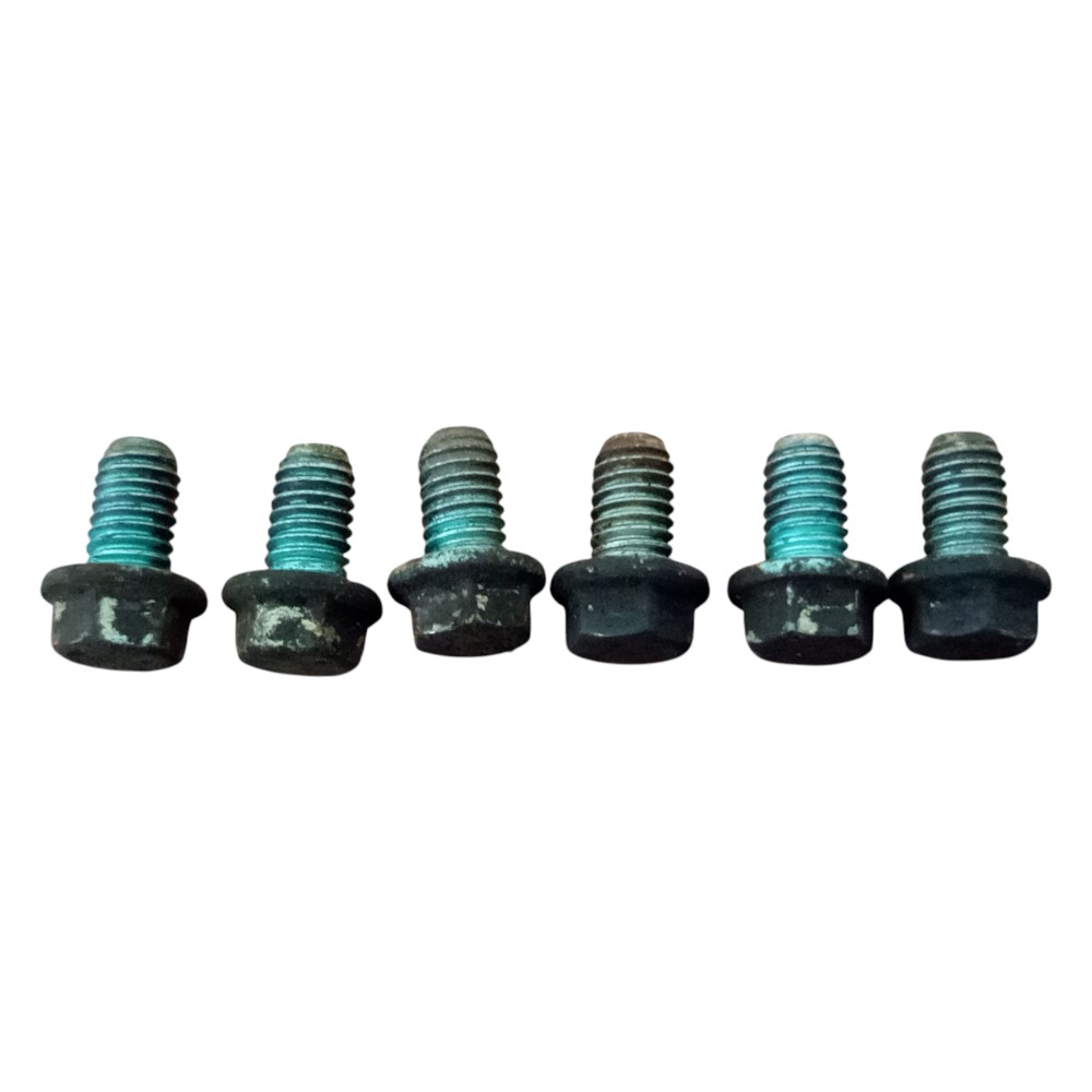 Kit 6 Parafusos Espelho Freio Dianteiro Audi A3 99 2000 2006 4