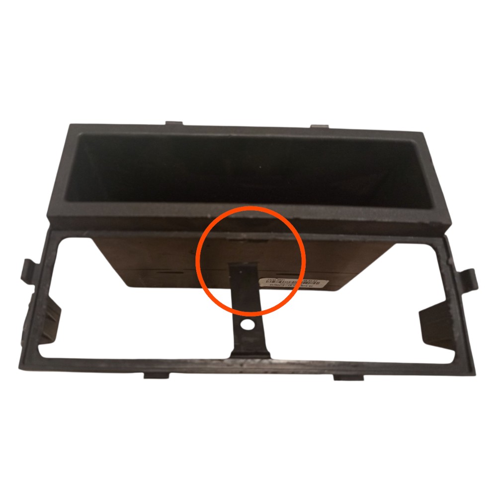 Moldura Rádio Onix Prisma 2014 2015 2016 2017 2019 Detalhe Preto 2