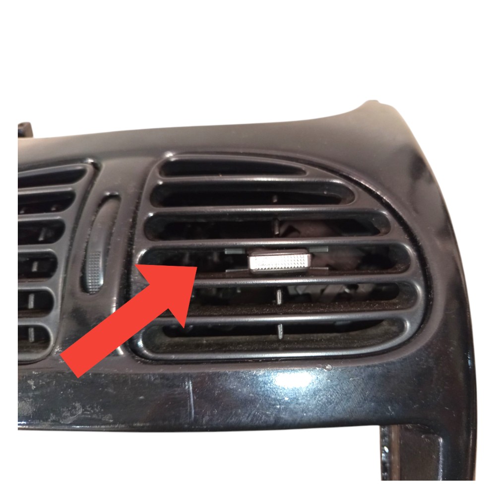 Moldura Painel Central Rádio Peugeot 206 2001 2002 2003 2008 2