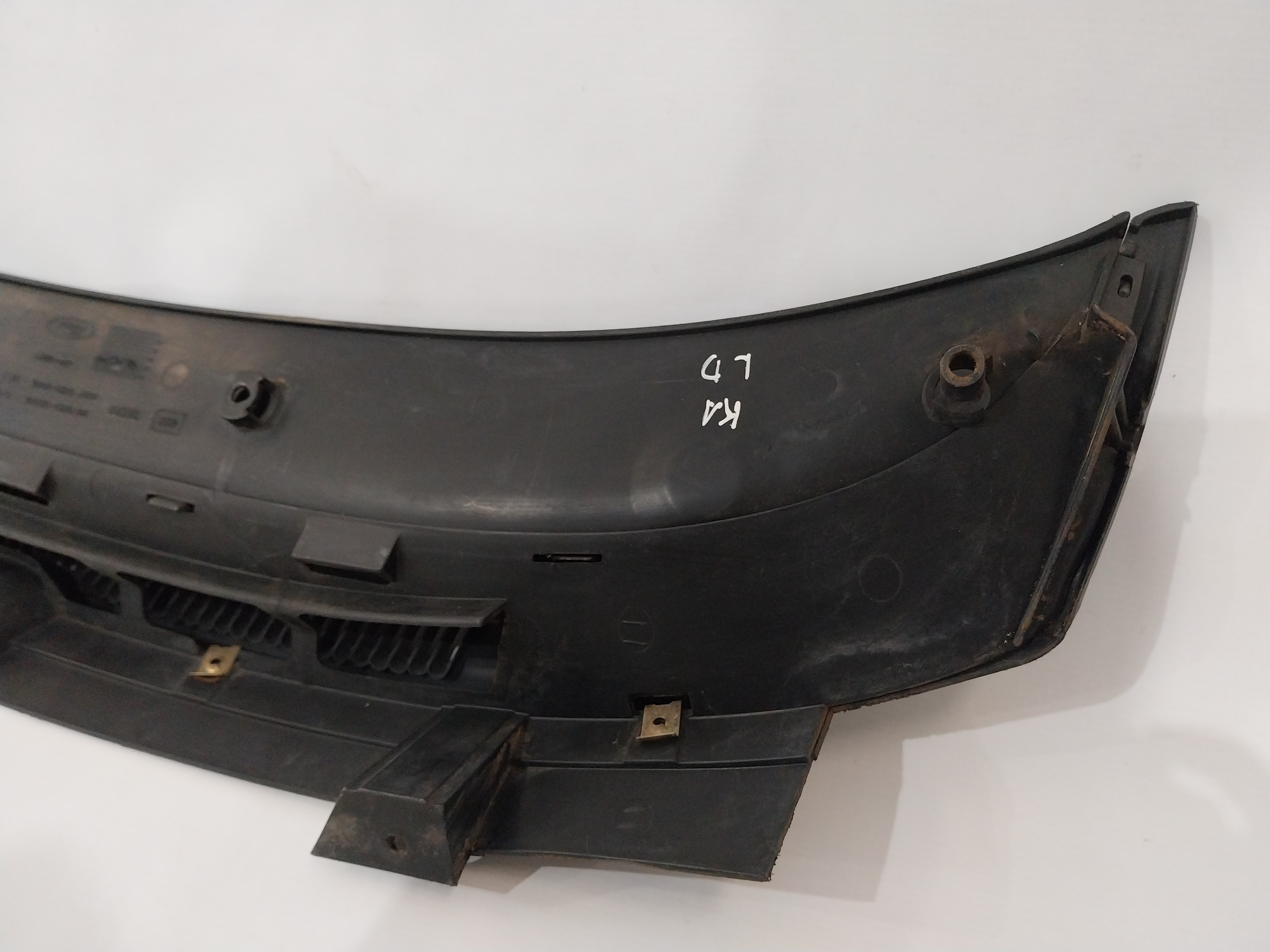 Grade Churrasqueira Parabrisa Direito Ford Ka 99 2000 2003  Preto 5