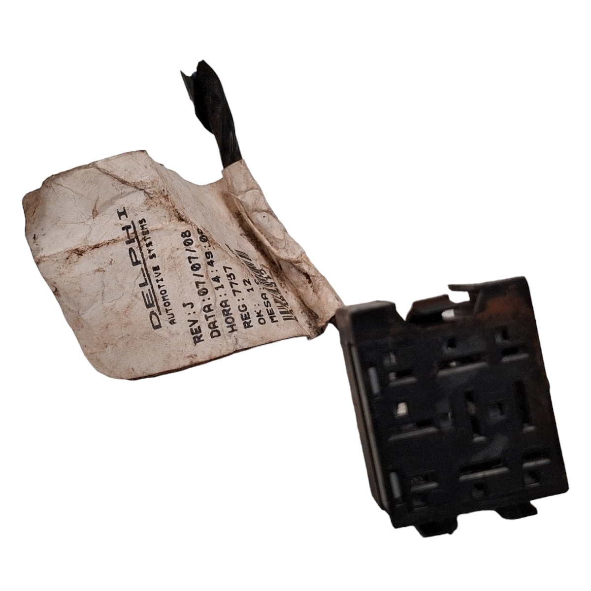 Plug Conector Chicote Interno Painel Corsa 93385615 4