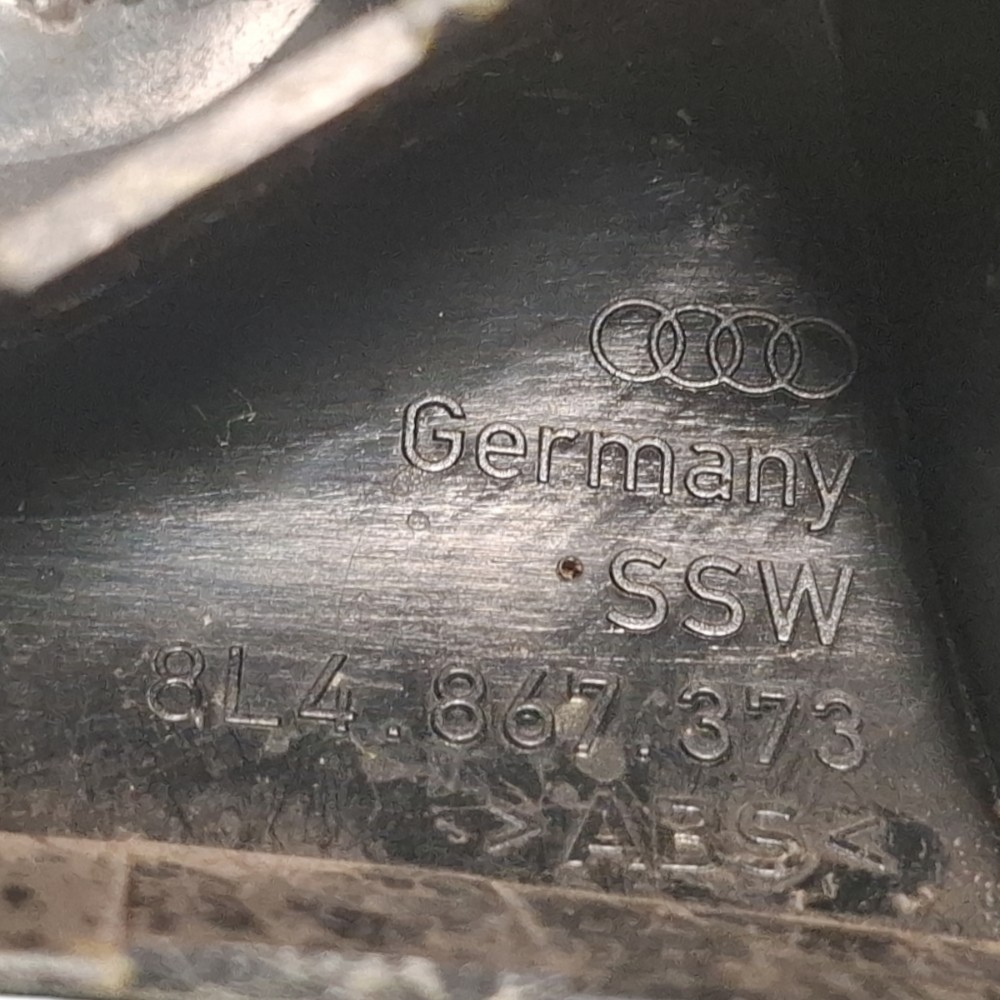 Puxador Apoio Braço Porta Tras Esquerda Audi A3 97 98 A 2006 Preto 6