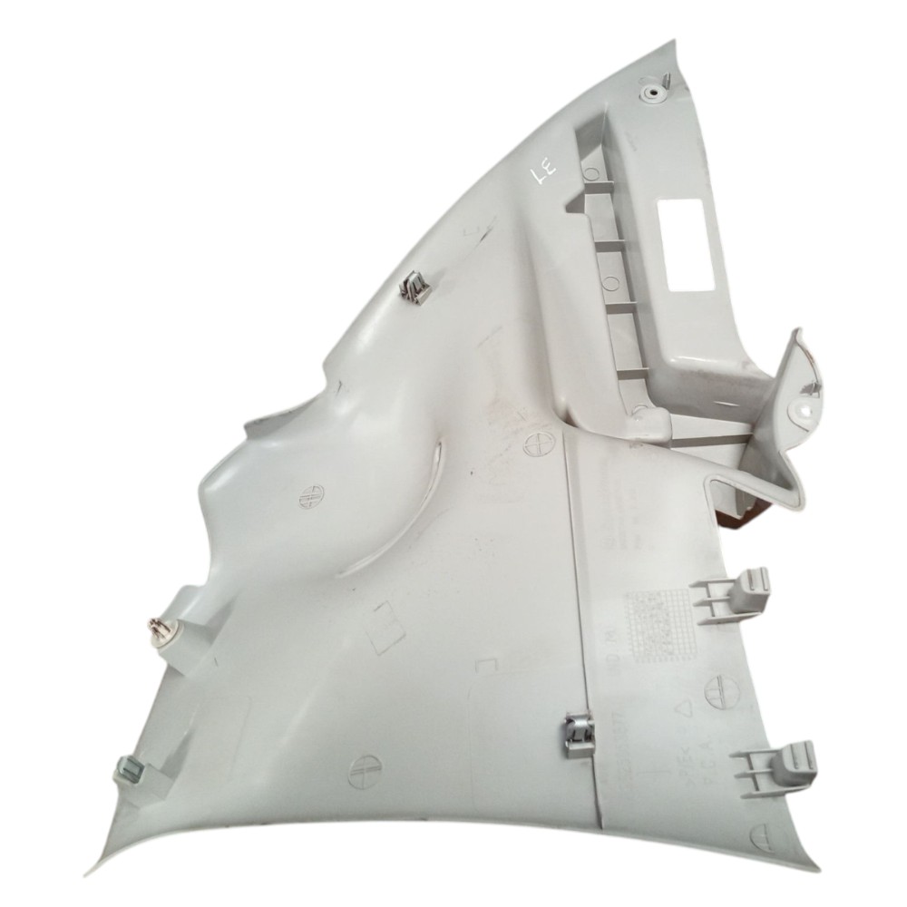 Suporte Tampão Bagagito Esquerdo Peugeot 206 2000 2001 2008 Creme 5