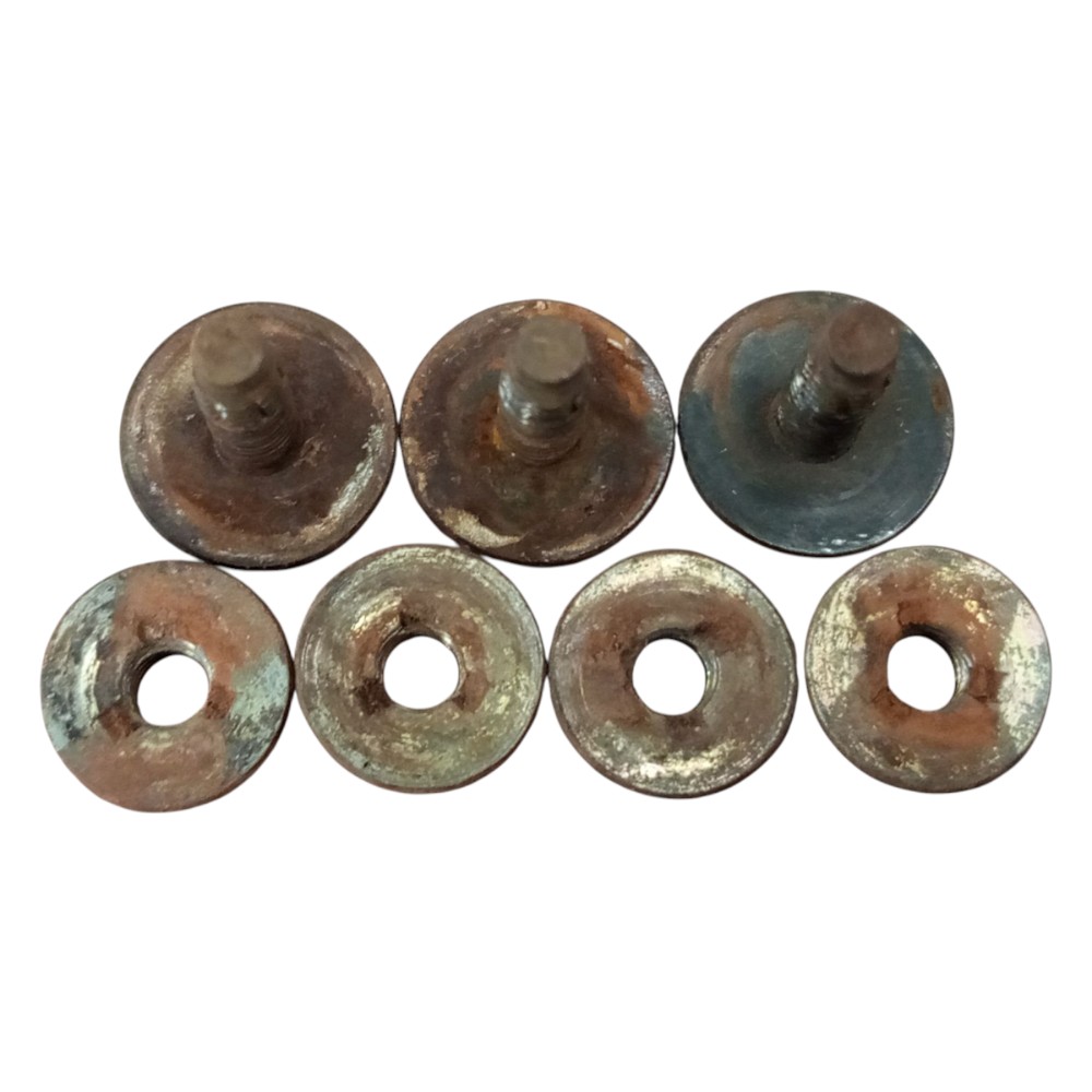 Kit Parafuso Parachoque Traseiro Peugeot 206 2001 2002 2008 6