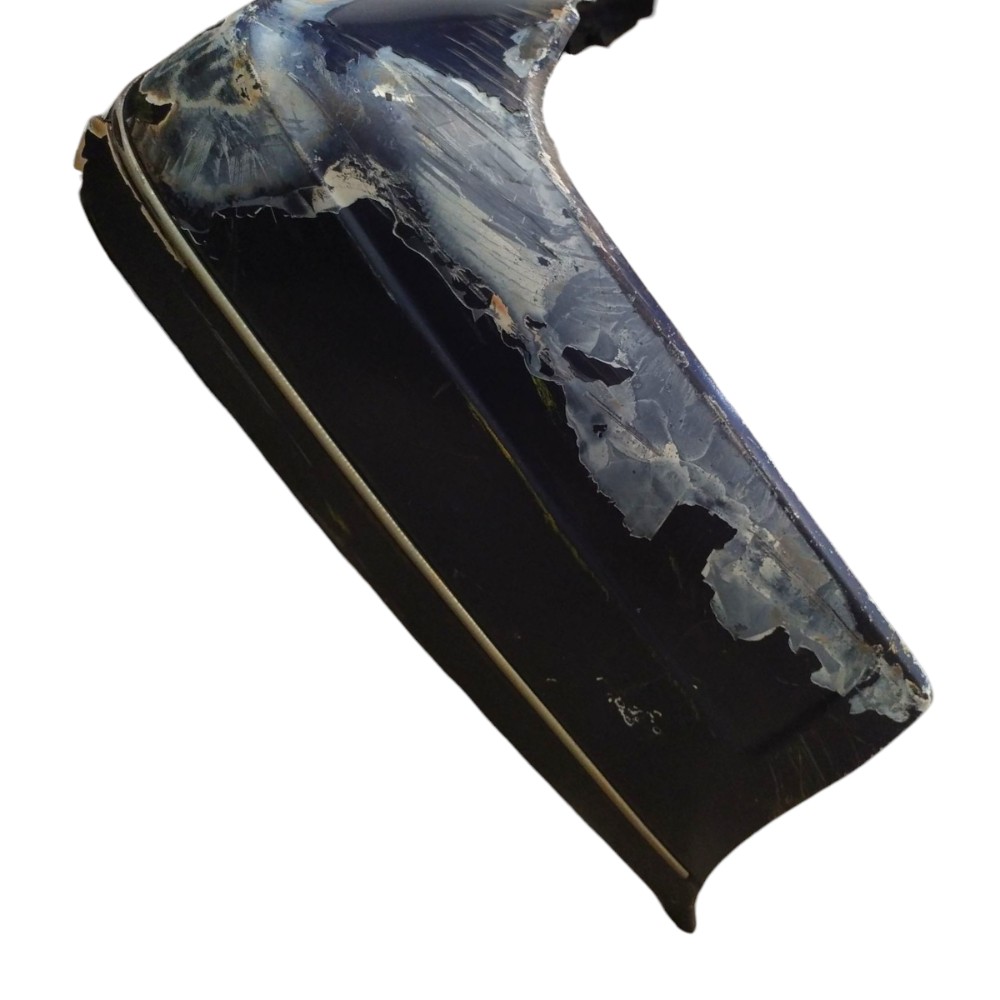 Moldura Milha Parachoque Traseiro Santana 92 2006 Recuperar Azul 10