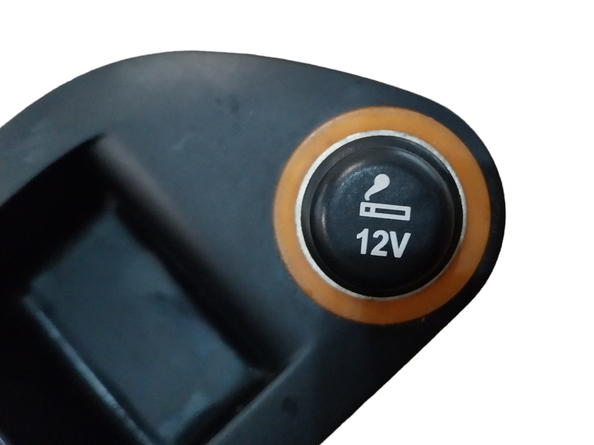 Moldura Acendedor Peugeot 308 408 2012 2013 2017 2018 2019 Preto 2
