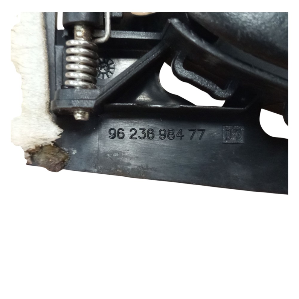 Maçaneta Interna Dianteira Esquerdo Peugeot 206 207 Preto Dianteira 2