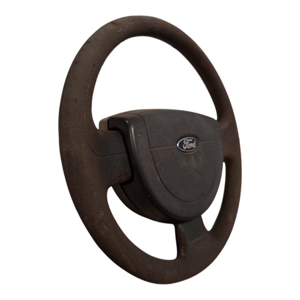 Volante Ford Fiesta 2005 2006 2007 2008 2009 Preto 6