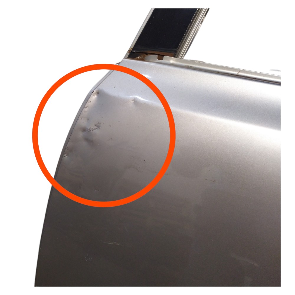 Porta Traseira Esquerda New Civic 2006 2008 A 2011 Detalhe  Traseira Esquerdo 3
