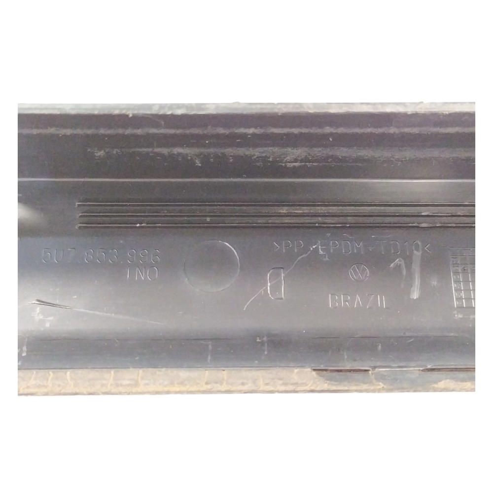 Friso Protetor Direito Caçamba Saveiro G5 G6 2008 2012 2022 Preto 5