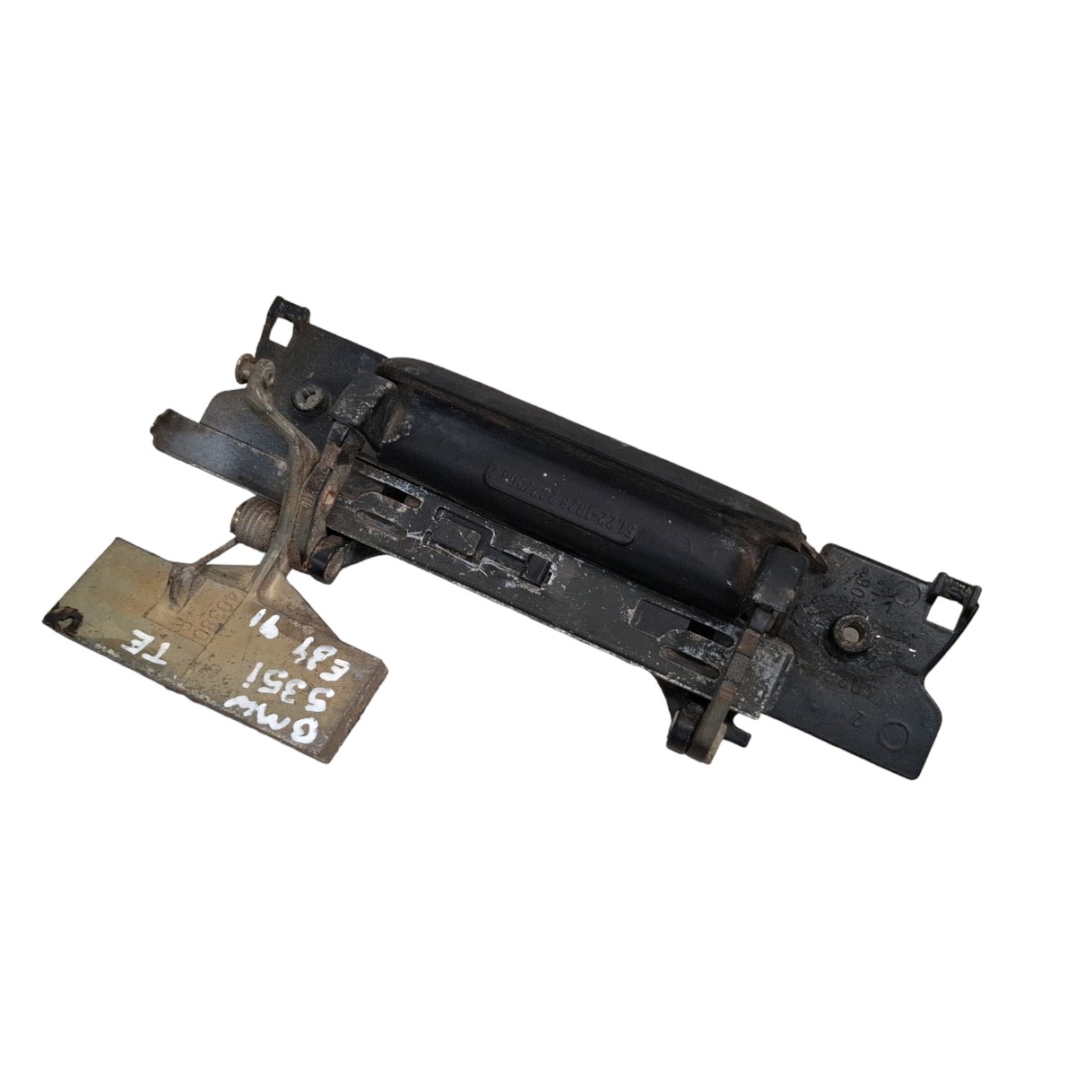 Maçaneta Externa Tras. Direita Bmw Série 5 E34 535i 87 A 95 Preto Traseira 4