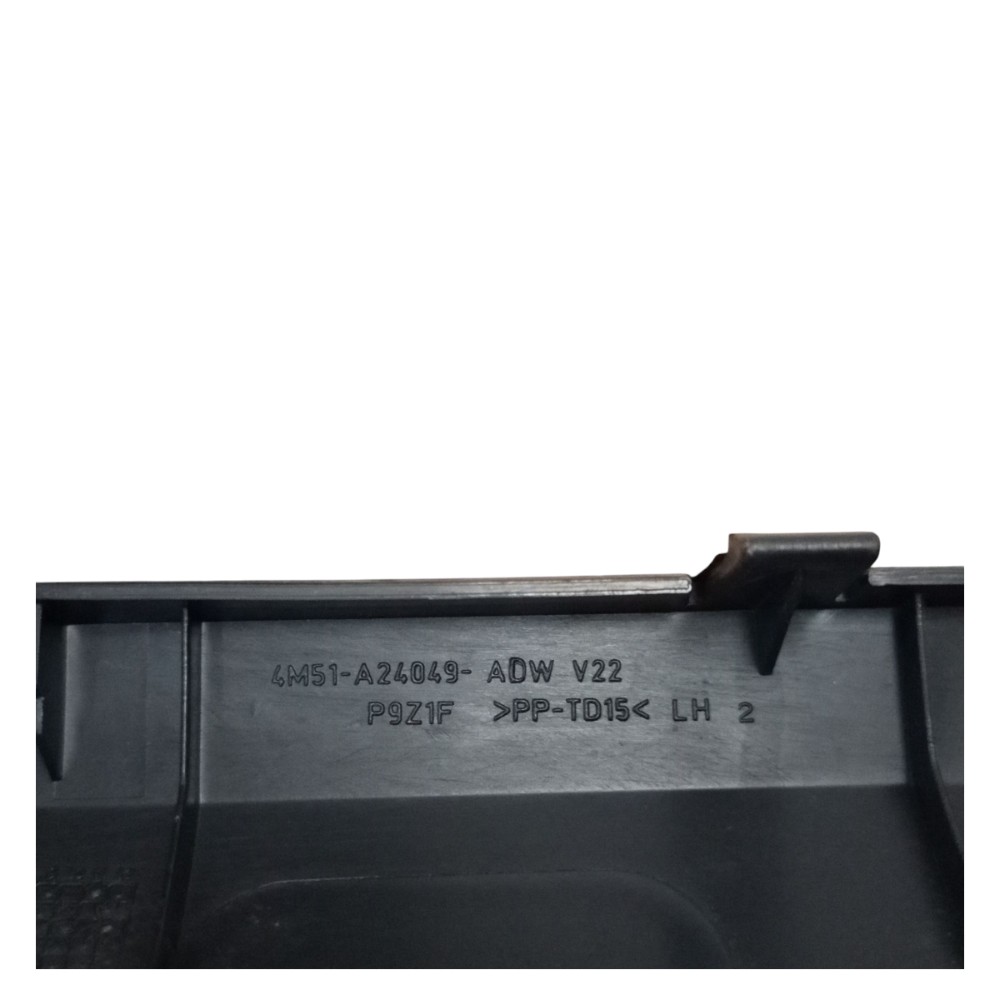 Moldura Puxador Interno Porta Dian Esquerda Focus 2009 2013 Preto 7
