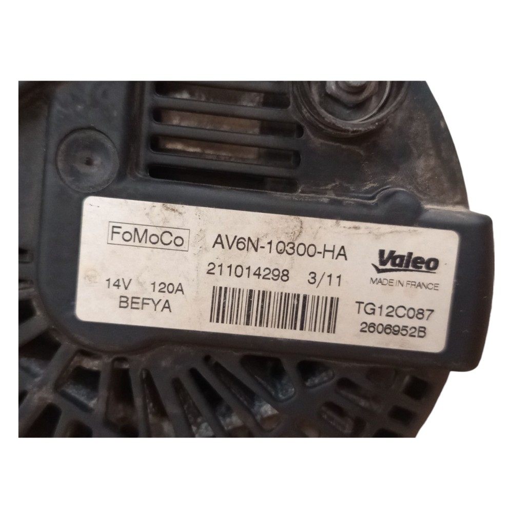 Alternador Ford Focus 1.6 2009 2010 2011 A 2013 Av6n10300ha 8