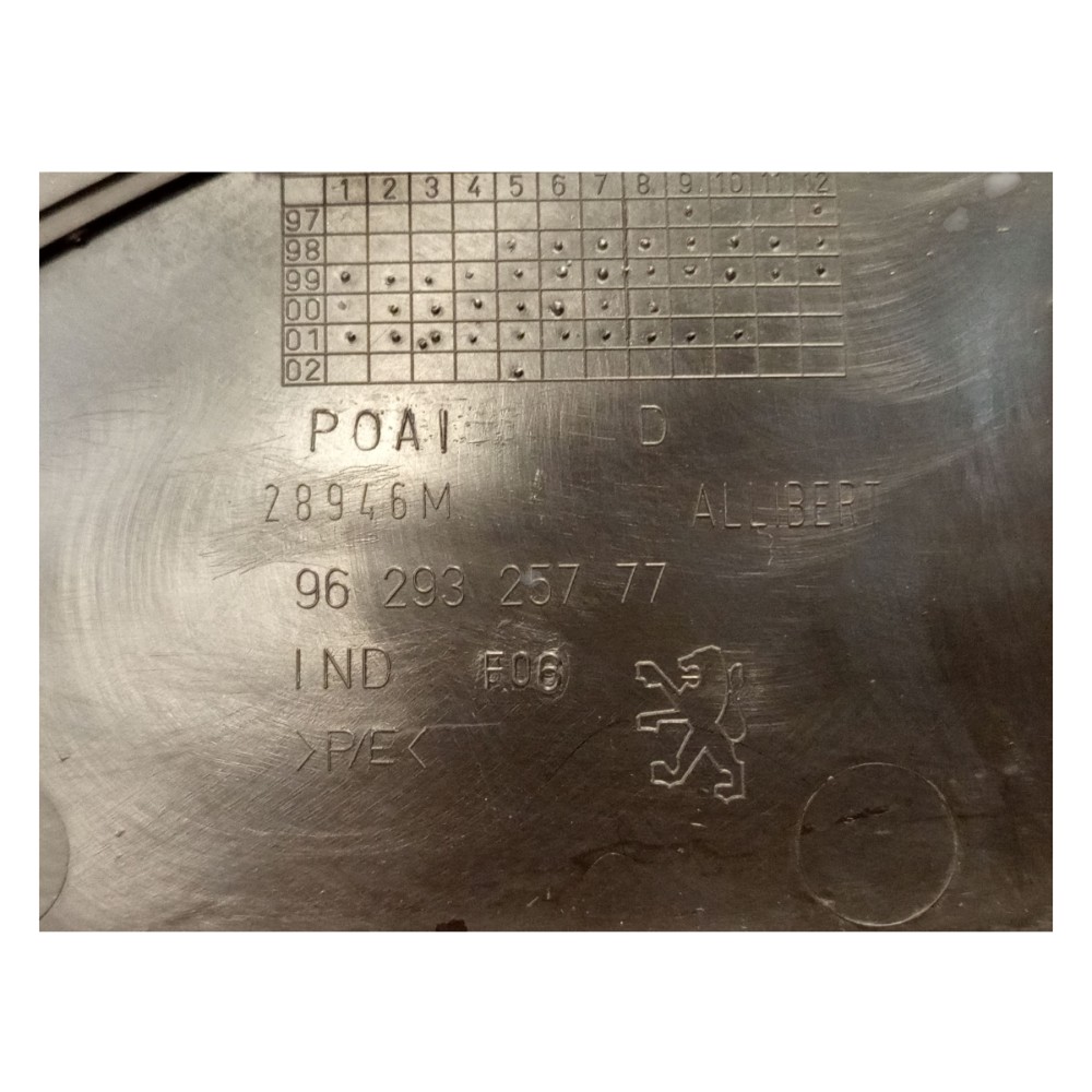 Forro Porta Dianteira Direita Peugeot 206 2001 2002 A 2008 7