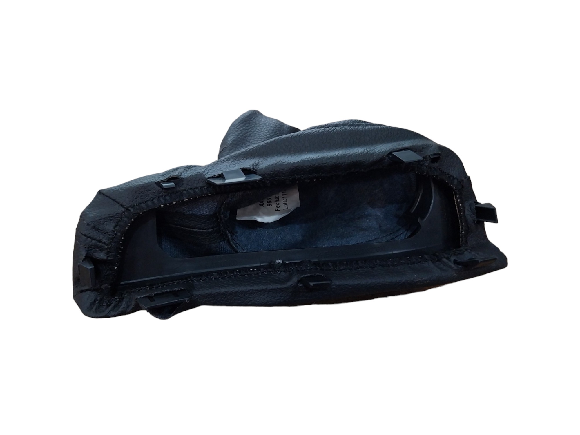 Coifa Alavanca Freio Mão Peugeot 308 408 2012 2019 Detalhe Preto 3