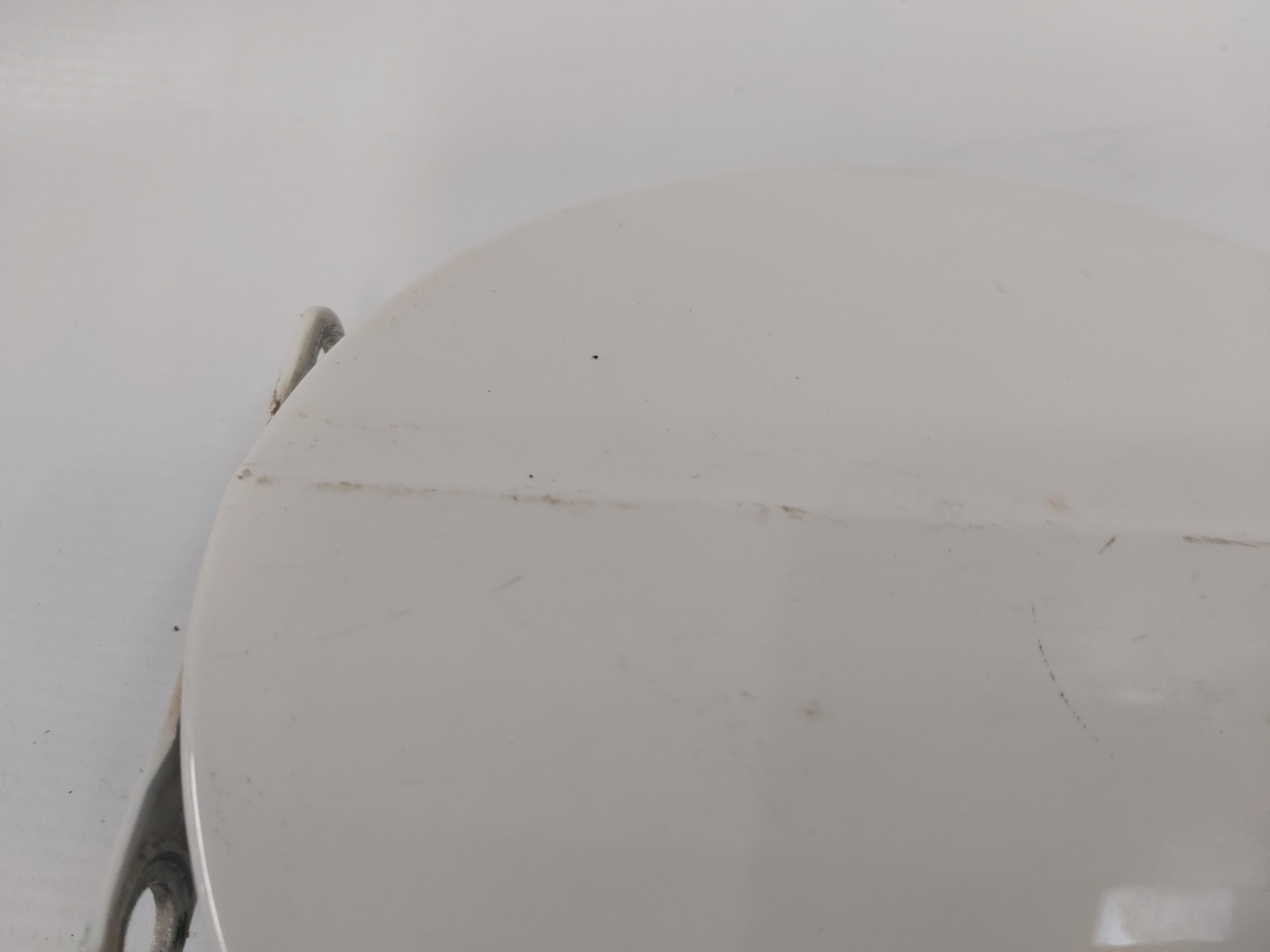 Portinhola Tanque Combustível Vw Gol Voyage G5 G6 G7 Branco 3
