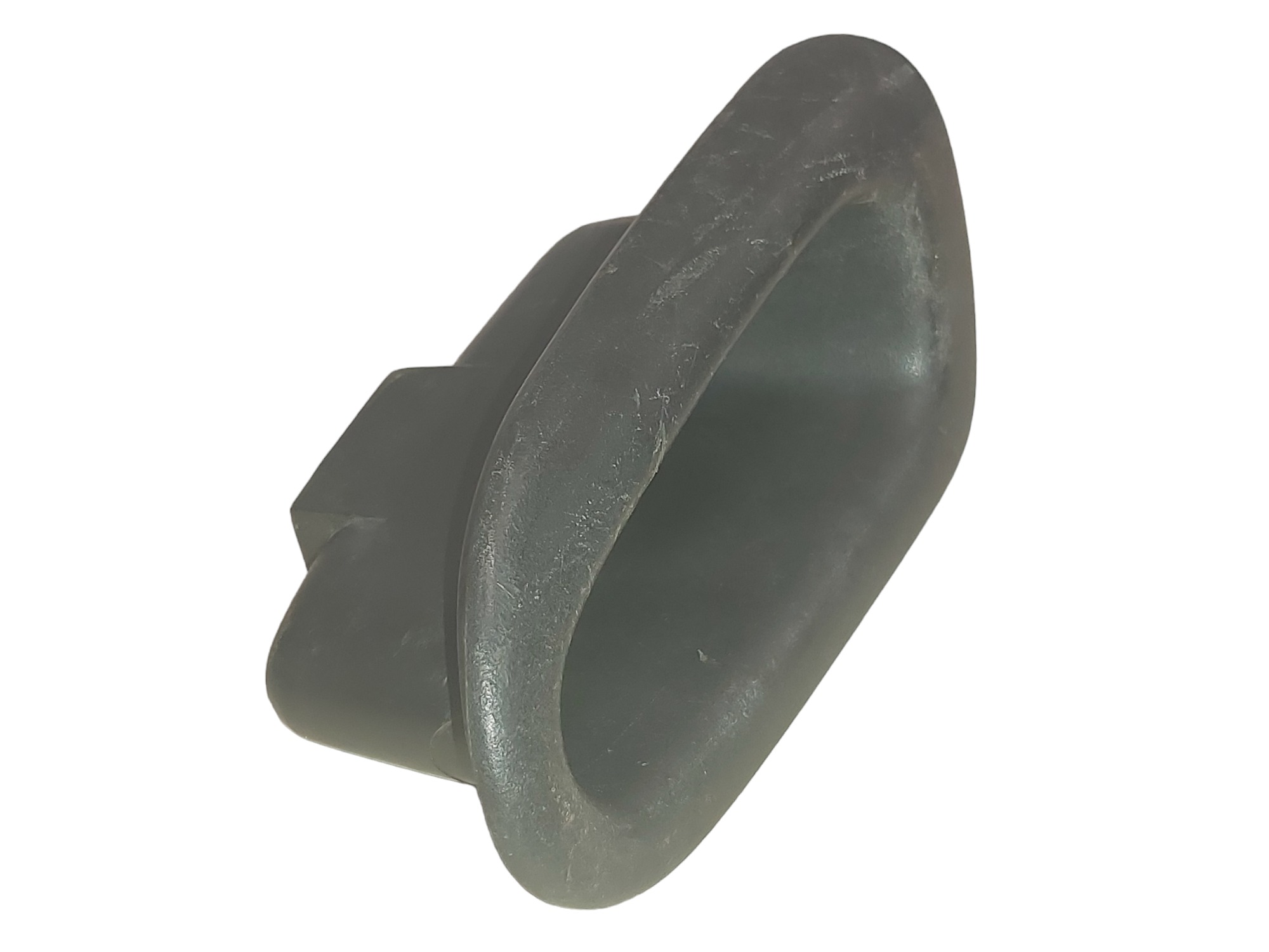 Puxador Moldura Interna Porta Peugeot 206 207 2002 A 2012 Preto Traseira 4