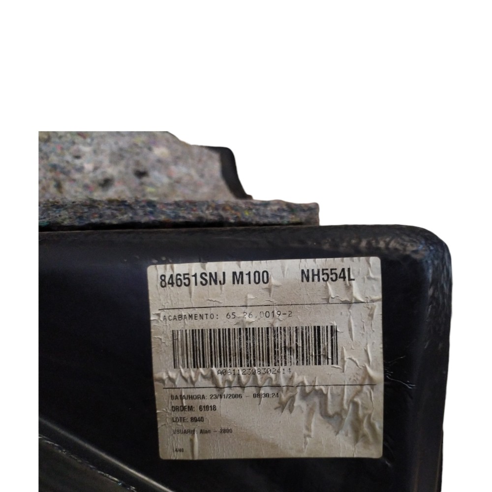 Forro Lateral Traseira Esquerda New Civic 2006 2007 A 2011 6