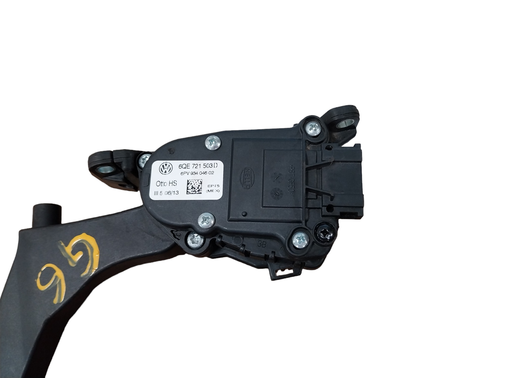 Pedal Acelerador Eletrônico Fox Gol Voyage G5 G6 2008 A 2016 4
