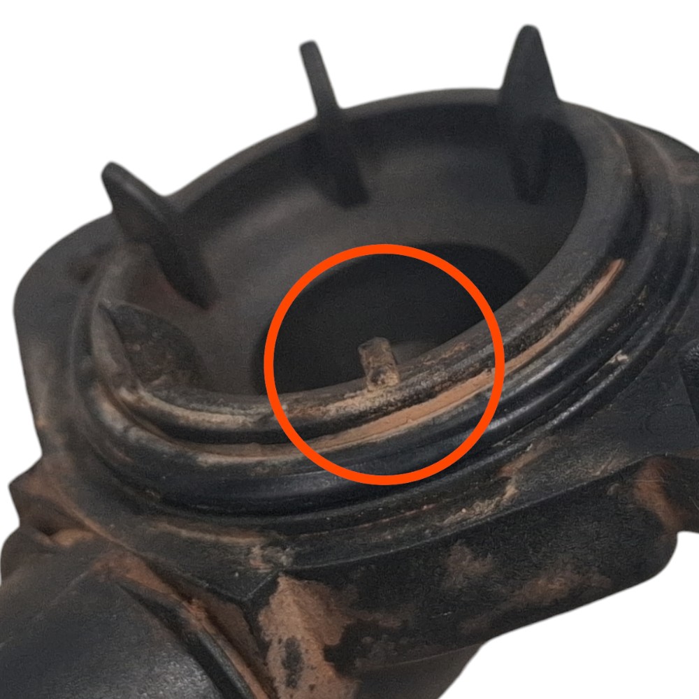 Carcaça Válvula Termostática Saveiro Gol G3 99 2000 A 2005 2
