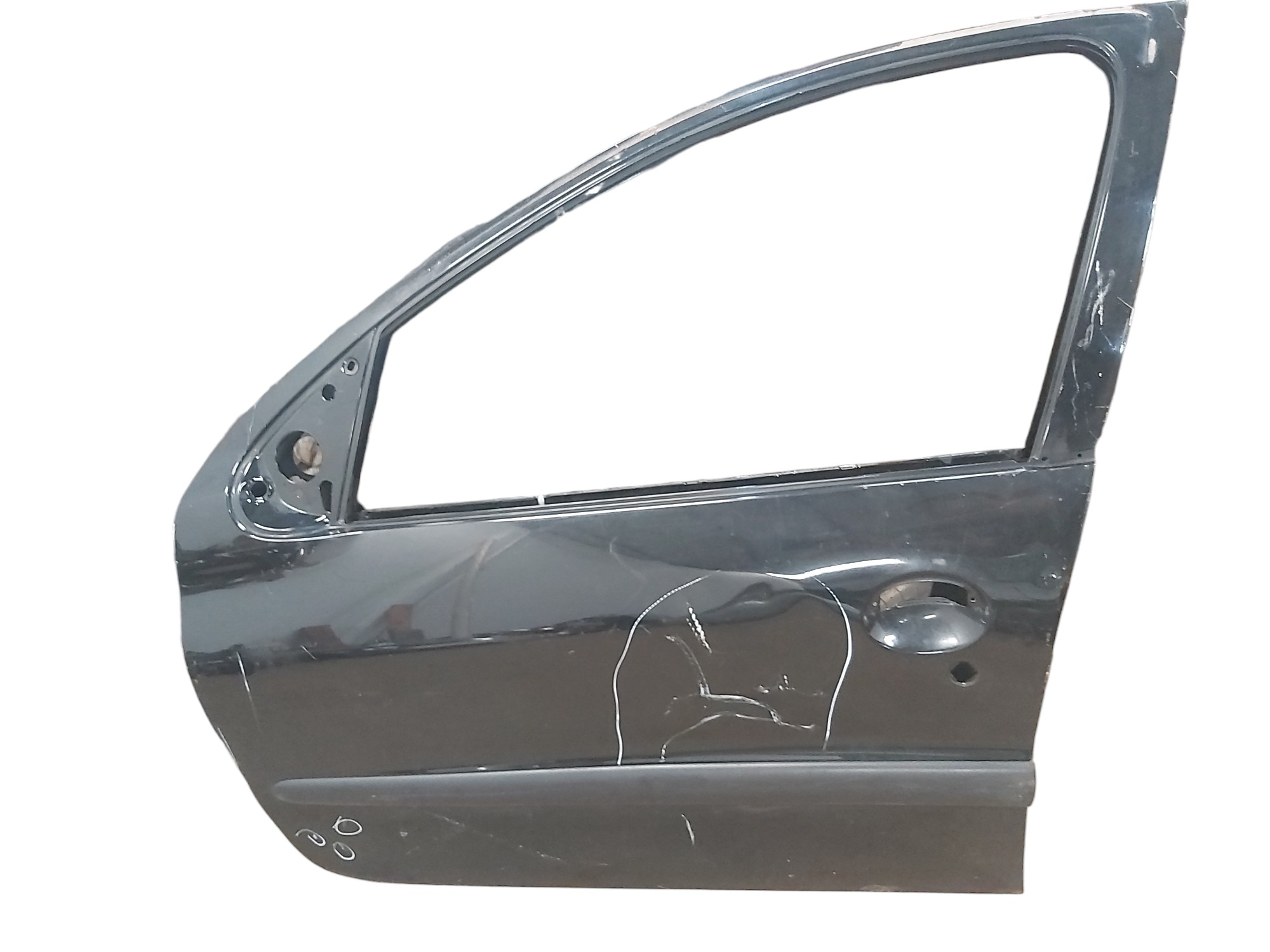 Porta Dianteira Esquerda Peugeot 206 207 99 2004 2008 2015 Dianteira Esquerdo Preto 1